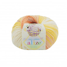 7721 Пряжа Baby Wool Batik 50гр - 175м (різнокольорова). Alize