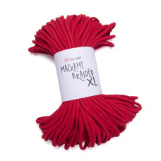 773 Пряжа Macrame Braided XL 1000г-82м (червоний). YarnArt