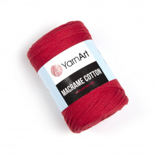 773 Пряжа Macrame Cotton 250 гр - 225 м (Красный) YarnArt