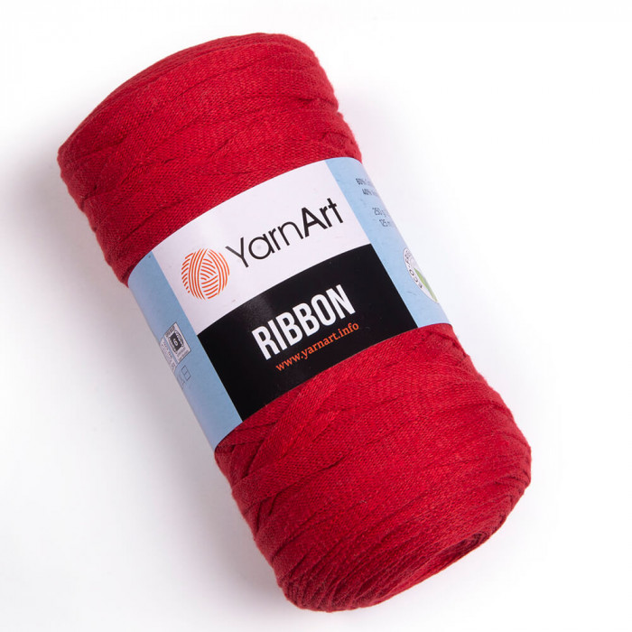773 Пряжа Ribbon 250гр - 125м (Червоний) YarnArt