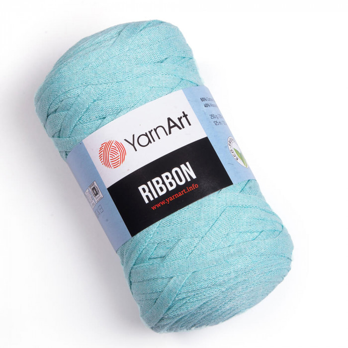 775 Пряжа Ribbon 250гр - 125м (Світло-блакитний) YarnArt