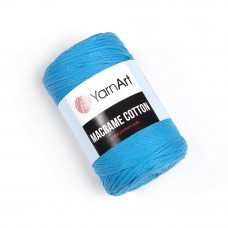 780 Пряжа Macrame Cotton 250 гр - 225 м (Блакитний) YarnArt