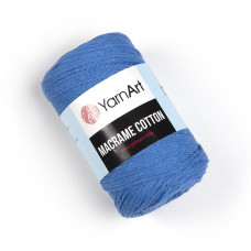 786 Пряжа Macrame Cotton 250 гр - 225 м (Синій) YarnArt