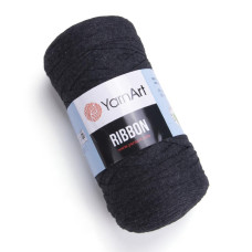 790 Пряжа Ribbon 250гр - 125м (антрацит). YarnArt