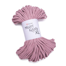 792 Пряжа Macrame Braided XL 1000г-82м (рожево-бузковий). YarnArt