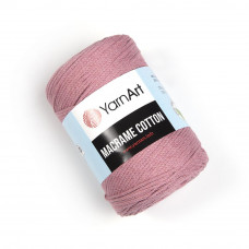 792 Пряжа Macrame Cotton 250 гр - 225 м (Блідо-рожевий) YarnArt