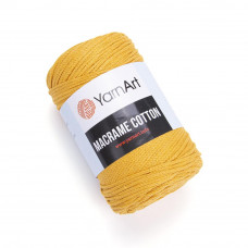796 Пряжа Macrame Cotton 250 гр - 225 м (жовтий). YarnArt