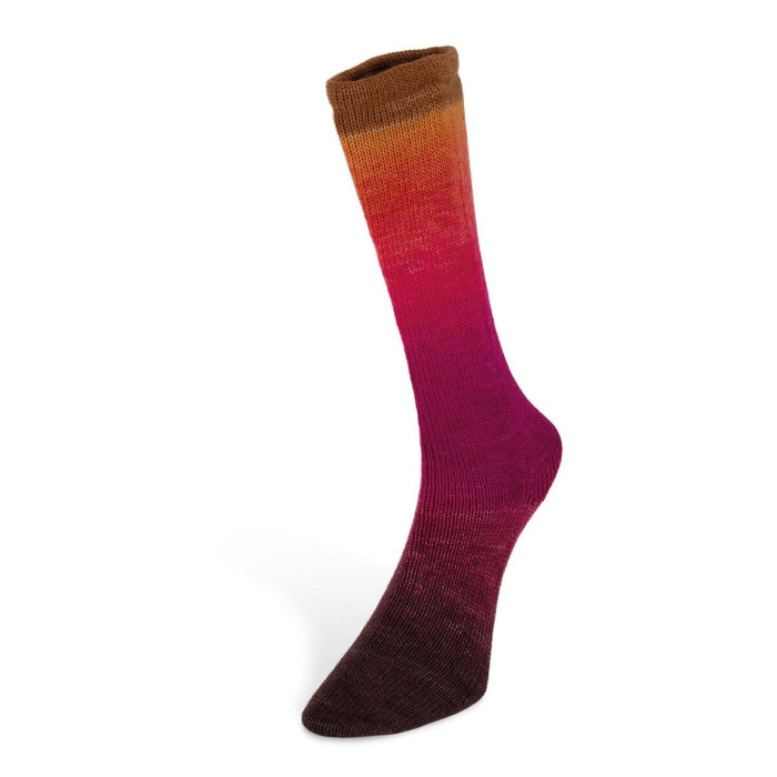 8 Пряжа Laines du Nord Harmonious Sock, 100г - 420м, різнокольоровий, 75% вовна, 25% нейлон
