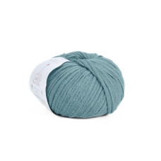 8 Пряжа Laines du Nord Luxury Silk, 50г - 135м, морська хвиля, 100% шовк