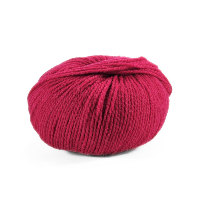 8 Пряжа Laines du Nord Matera, 50г - 160м, малиновий, 100% вовна