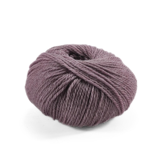 8 Пряжа Laines du Nord Mercerized Merino, 50г - 125м, бузковий, 100% вовна