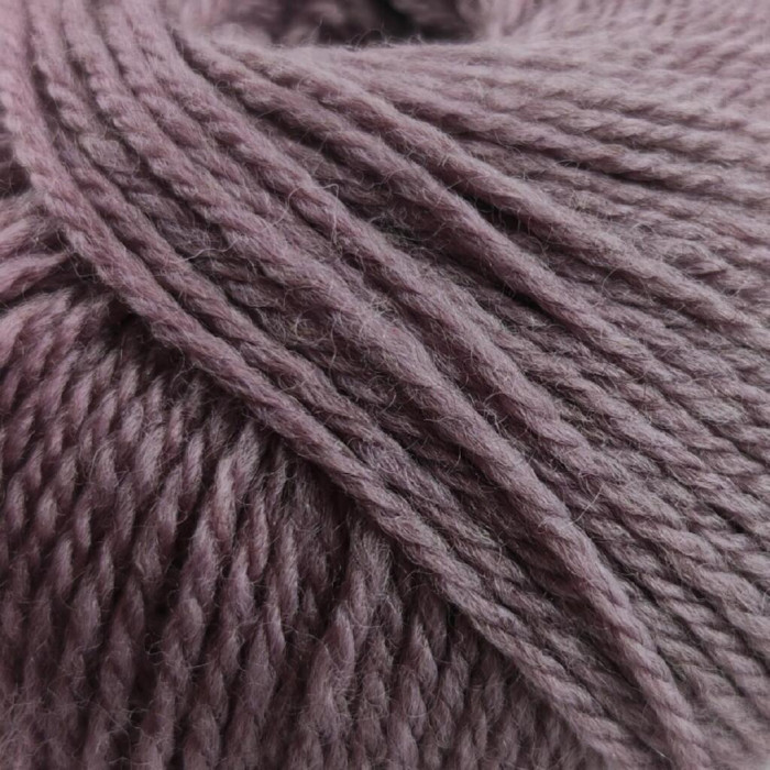 8 Пряжа Laines du Nord Mercerized Merino, 50г - 125м, бузковий, 100% вовна