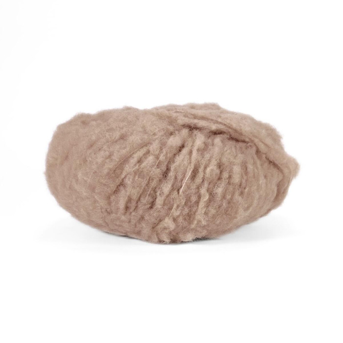 8 Пряжа Laines du Nord Piuma Cashmere, 25г - 75м, верблюд, 75% вовна, 16% кашемір, 9% нейлон