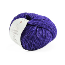 8 Пряжа Laines du Nord Silky Wool, 50г - 100м, фіолетовий, 80% вовна, 20% шовк