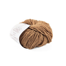 8 Пряжа Laines du Nord Soft Carded Merino, 25г - 90м, темно-бежевий, 100% вовна