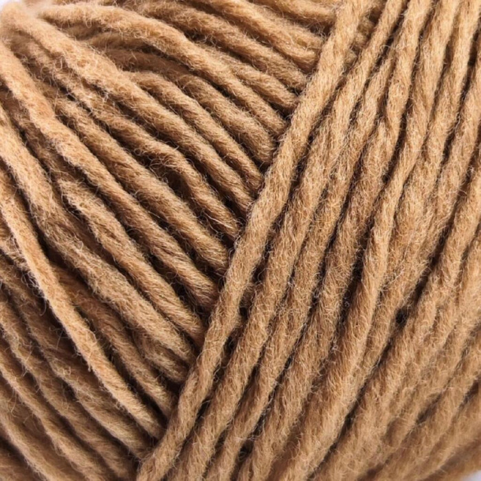 8 Пряжа Laines du Nord Soft Carded Merino, 25г - 90м, темно-бежевий, 100% вовна