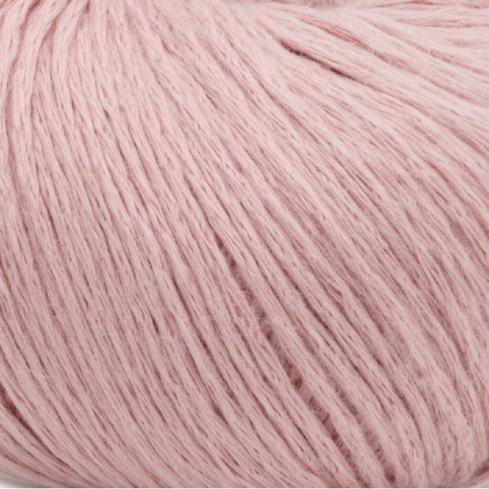 8 Пряжа Laines du Nord Soft Lino, 50г - 135м, чайна троянда, 80% льон, 20% бавовна