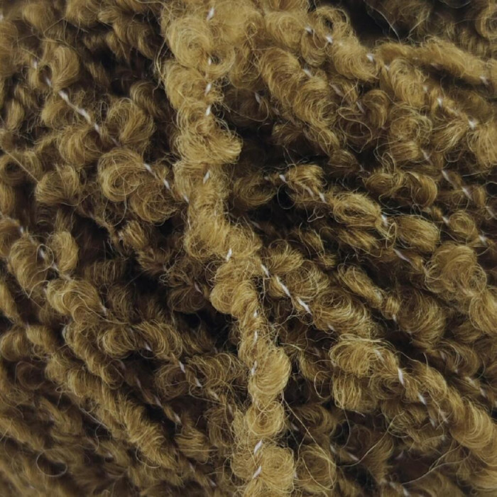 8 Пряжа Laines du Nord Teddy B, 50г - 120м, хакі, 75% альпака, 10% вовна, 15% поліамід