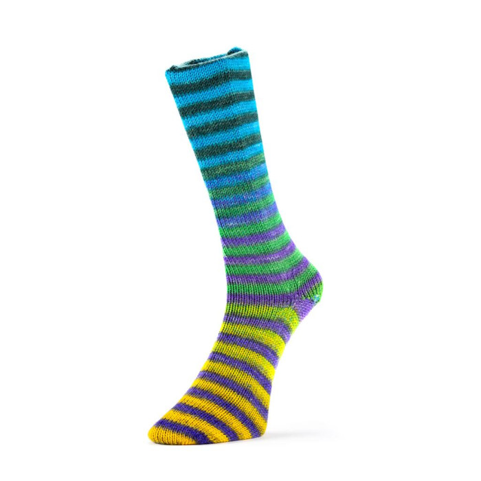 8 Пряжа шкарпеткова Laines du Nord Paint Sock 6 PLY,150г - 400м, різнокольоровий, 75% вовна, 25% нейлон