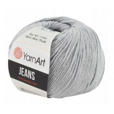 80 Пряжа Jeans 50гр - 160м (Сірий) YarnArt