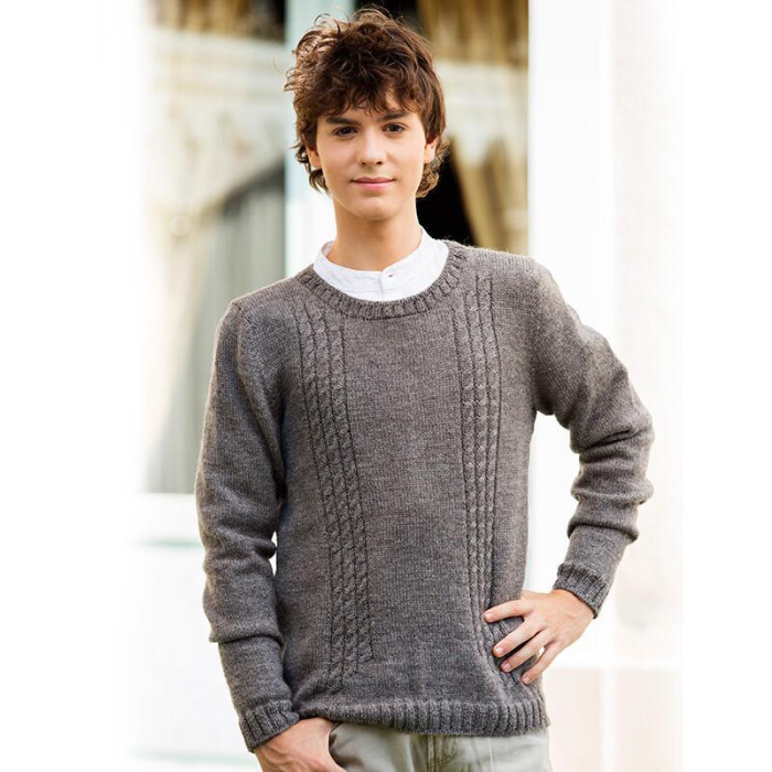 800 Пряжа Mondial BioLanaFine, 50г - 175м, антрацит, 100% вовна