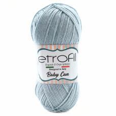80005 Пряжа Etrofil Baby Can, 100г - 250м, блакитна крига 80005, 100% акрил антипілінг