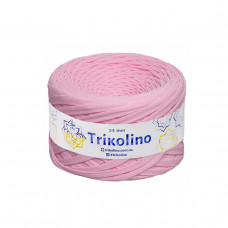 800204 Пряжа трикотажна 3-5 мм 190гр - 100м (рожева сакура). Trikolino
