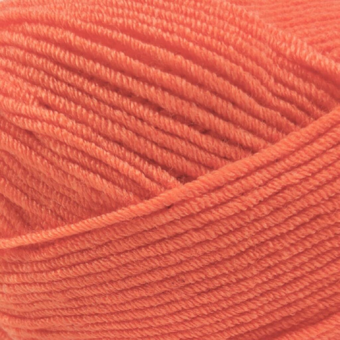 80024 Пряжа Etrofil Baby Can, 100г - 250м, помаранчевий корал, 100% акрил антипілінг