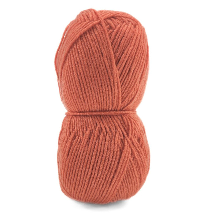 80028 Пряжа Etrofil Baby Can, 100г - 250м, теракотовий, 100% акрил антипілінг