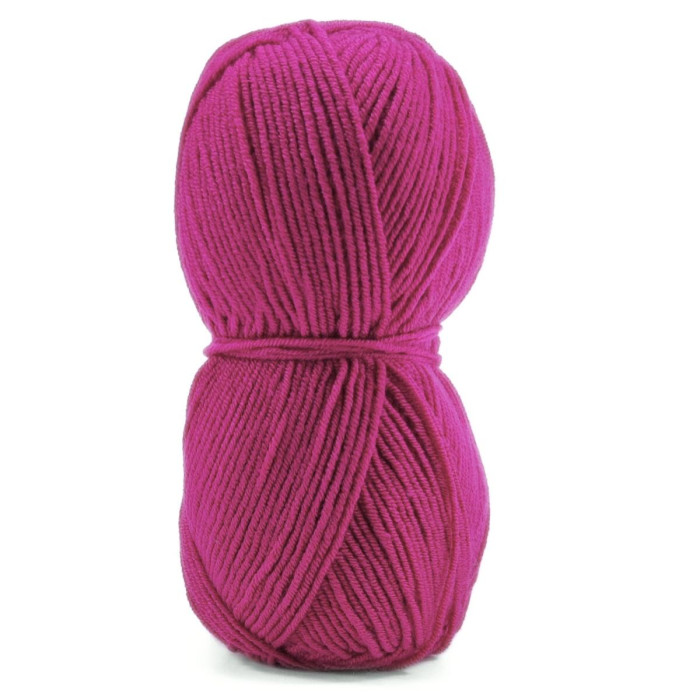 80036 Пряжа Etrofil Baby Can, 100г - 250м, фуксія, 100% акрил антипілінг