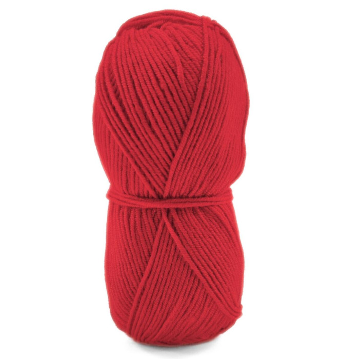 80038 Пряжа Etrofil Baby Can, 100г - 250м, червоний, 100% акрил антипілінг