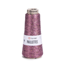 8004 Пряжа Paillettes 50г-800м (рожевий). YarnArt