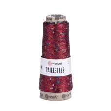 8006 Пряжа Paillettes 50г-800м (червоний). YarnArt