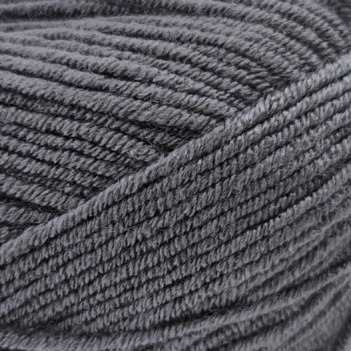 80091 Пряжа Etrofil Baby Can, 100г - 250м, сірий, 100% акрил антипілінг