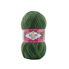 8034 Пряжа Superwash Comfort 100гр - 420м (різнокольоровий). Alize