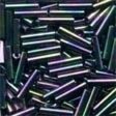 80374 Склярус 11/0 (2,2 мм) Mill Hill Medium Bugle Beads 2,7 г, Rainbow