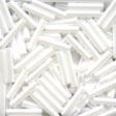 80479 Склярус 11/0 (2,2 мм) Mill Hill Medium Bugle Beads 2,7 г, White