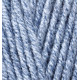 806 Пряжа SuperLana Maxi 100гр - 100м (Синій жаспе) Alize