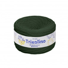 810285 Пряжа трикотажна 3-5 мм 190гр - 100м (оливковий хакі). Trikolino