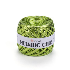 8116 Пряжа Metallic Club 180г-55м (салатовий). YarnArt