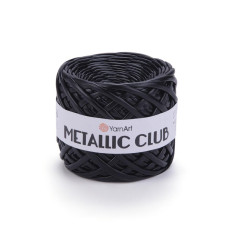 8120 Пряжа Metallic Club 180г-55м (чорний). YarnArt