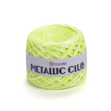 8122 Пряжа Metallic Club 180г-55м (неоново-жовтий). YarnArt