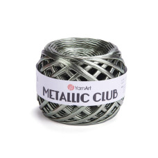 8124 Пряжа Metallic Club 180г-55м (темно-оливковий). YarnArt