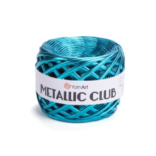8126 Пряжа Metallic Club 180г-55м (бірюзовий). YarnArt