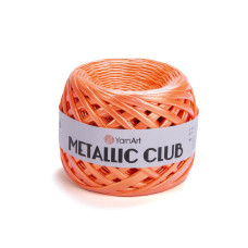 8129 Пряжа Metallic Club 180г-55м (яскраво-помаранчевий). YarnArt