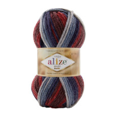 8130 Пряжа SuperLana Maxi Batik 100гр-100м (різнокольорова). Alize