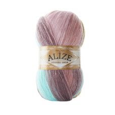 8135 Пряжа Angora Gold Batik 100гр - 550м (Різнокольорова) Alize