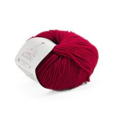 82 Пряжа Laines du Nord Dolly 125, 50г - 125м, бордовий, 100% вовна