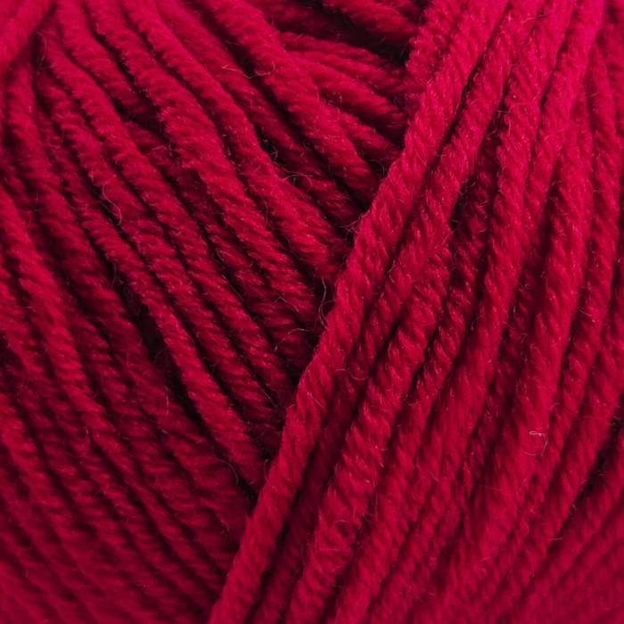 82 Пряжа Laines du Nord Dolly 125, 50г - 125м, бордовий, 100% вовна