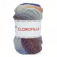 82 Пряжа Tropical Lane Clorofilla, 100г - 350м, мультіколор, 40% вовна, 60% поліестер